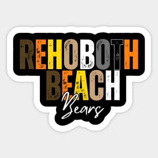 Rehoboth Beach Bears 2025 Sticker